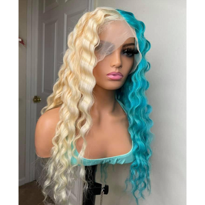 Brazilian Lace Frontal Wig (Straight Crimps, Custom Color)